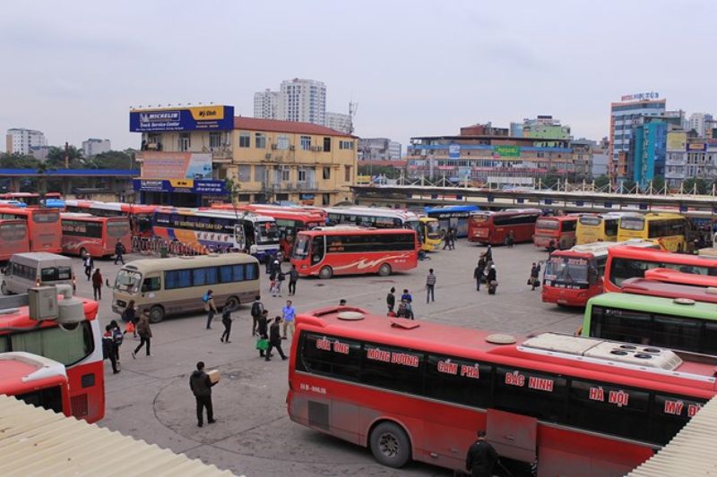 You can travel from Hanoi to Co To by bus