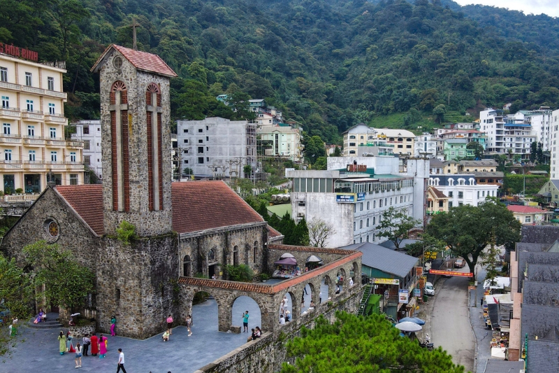 Tam Dao, a tourist destination near Hanoi